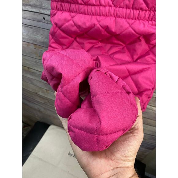 Children’s Columbia Pink Snowsuit. Size 6-12 Months - Picture 4 of 11